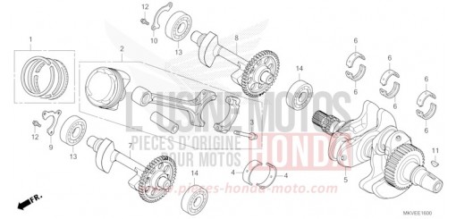VILEBREQUIN/PISTON NSS750T de 2026